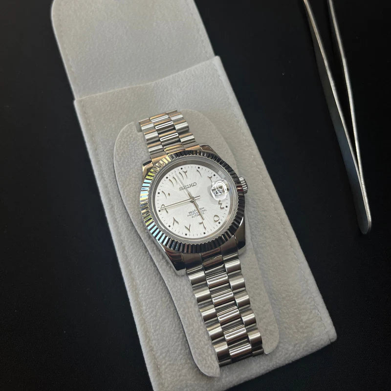 Seiko Datejust Arabisch Grau