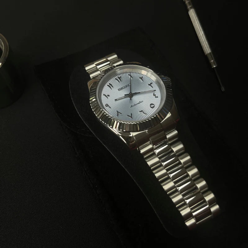 Seiko Arabisch Hellblau