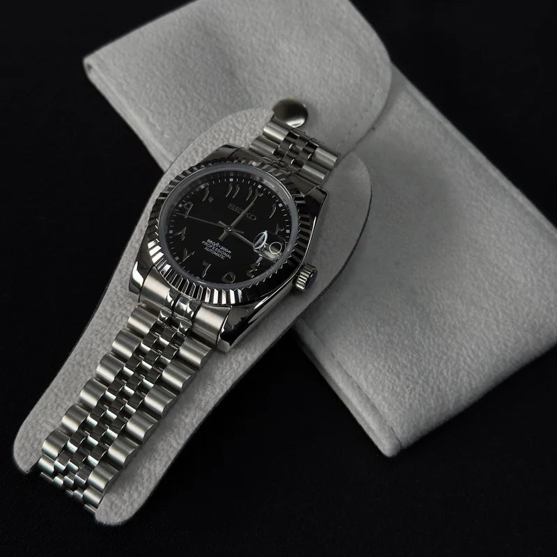 Seiko Datejust Arabisch Schwarz