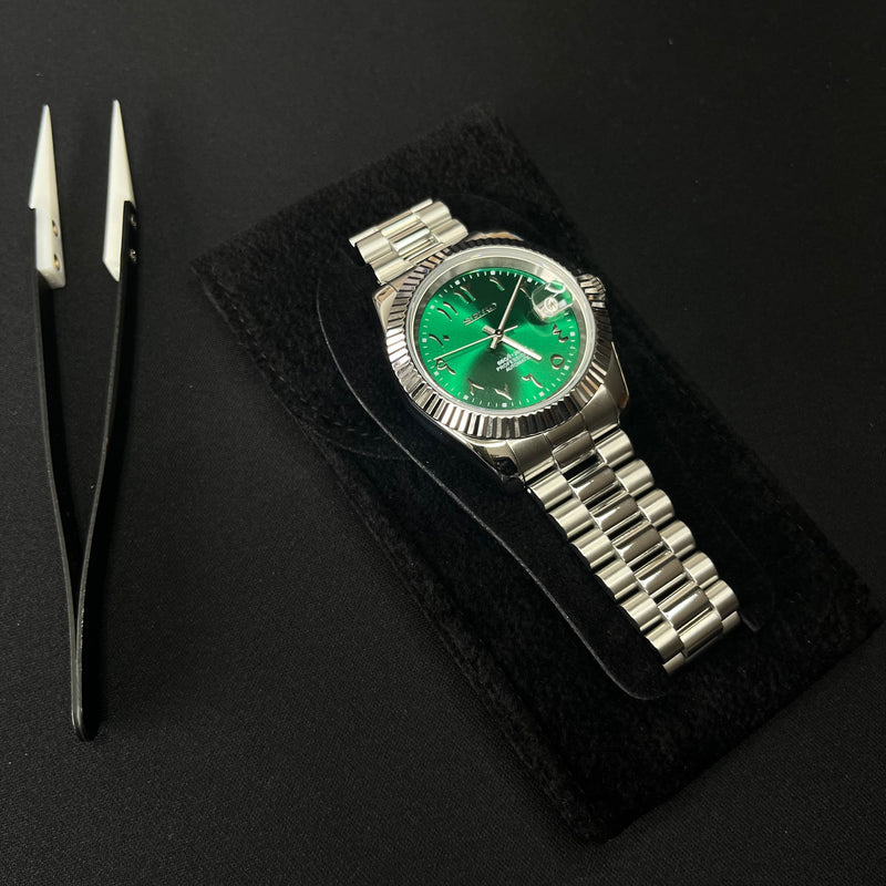 Seiko Datejust Arabisch Grün