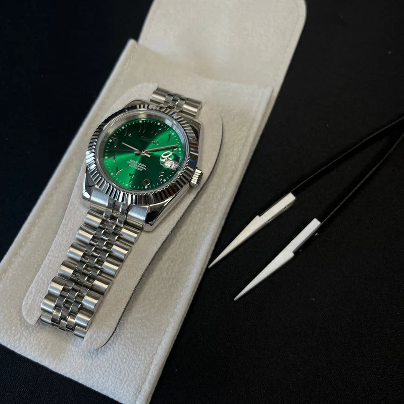 Seiko Datejust Arabisch Grün