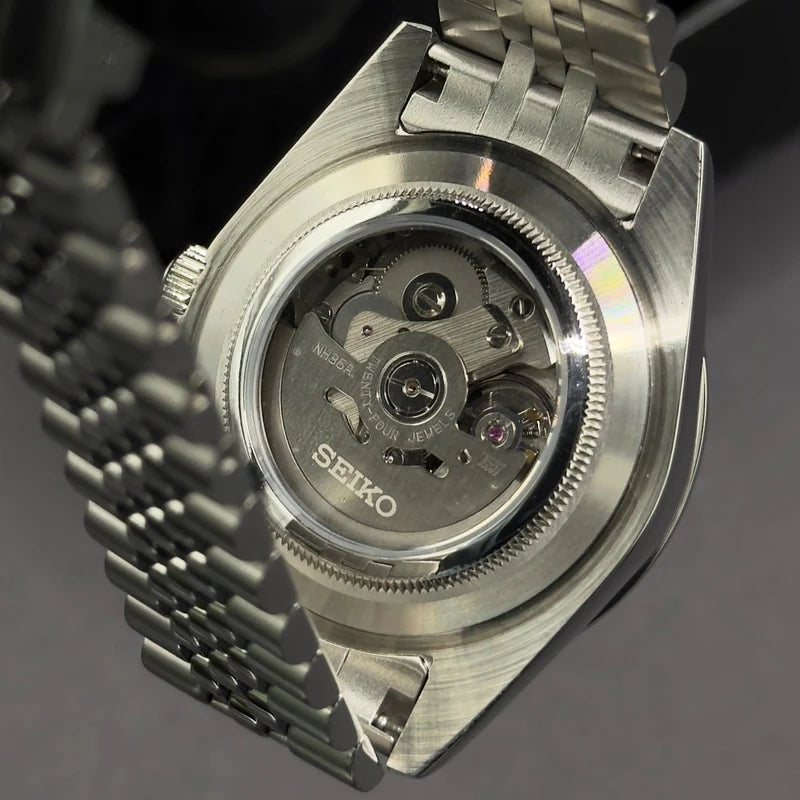 Seiko Datejust Arabisch Grau