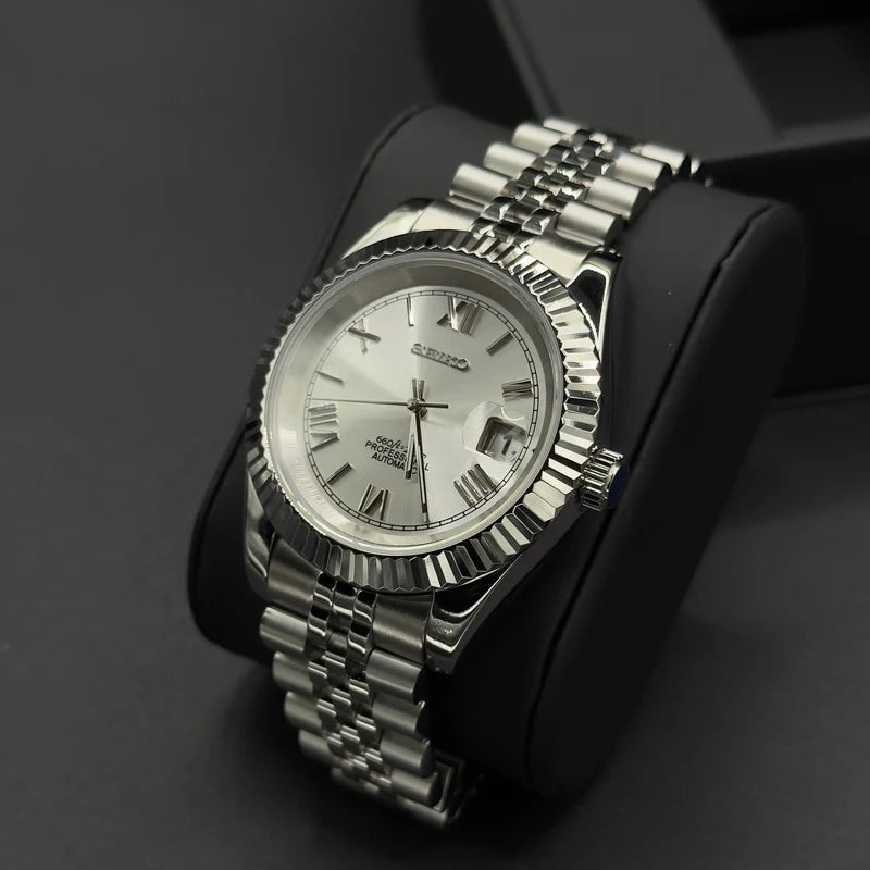 Seiko Datejust Römisch Grau