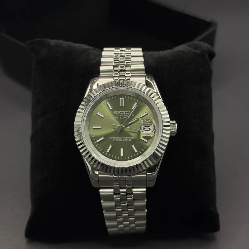 Seiko Datejust Olivgrün