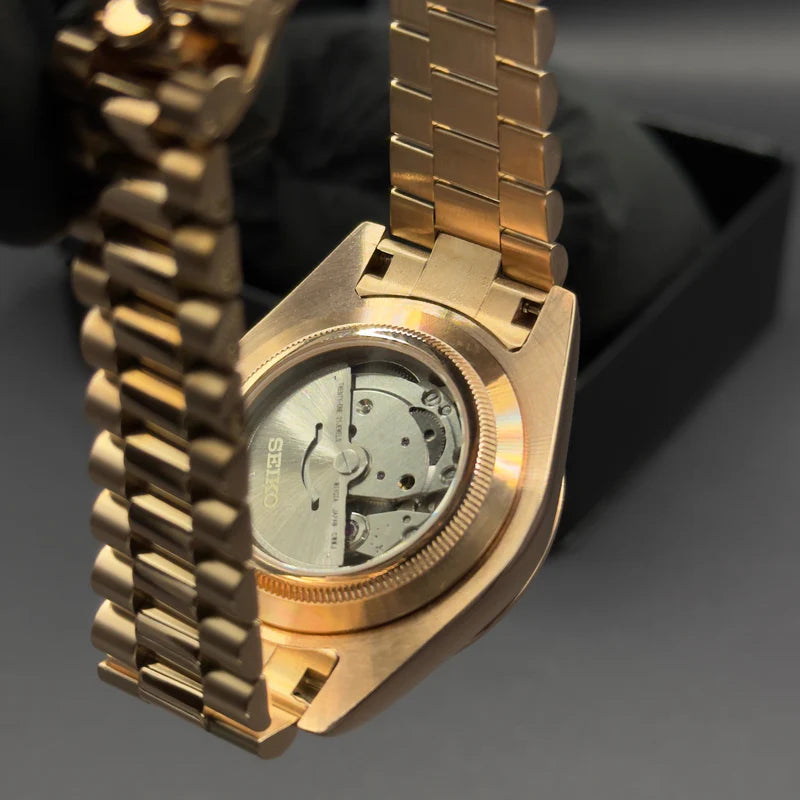 Seiko Day-Date Rose Grün