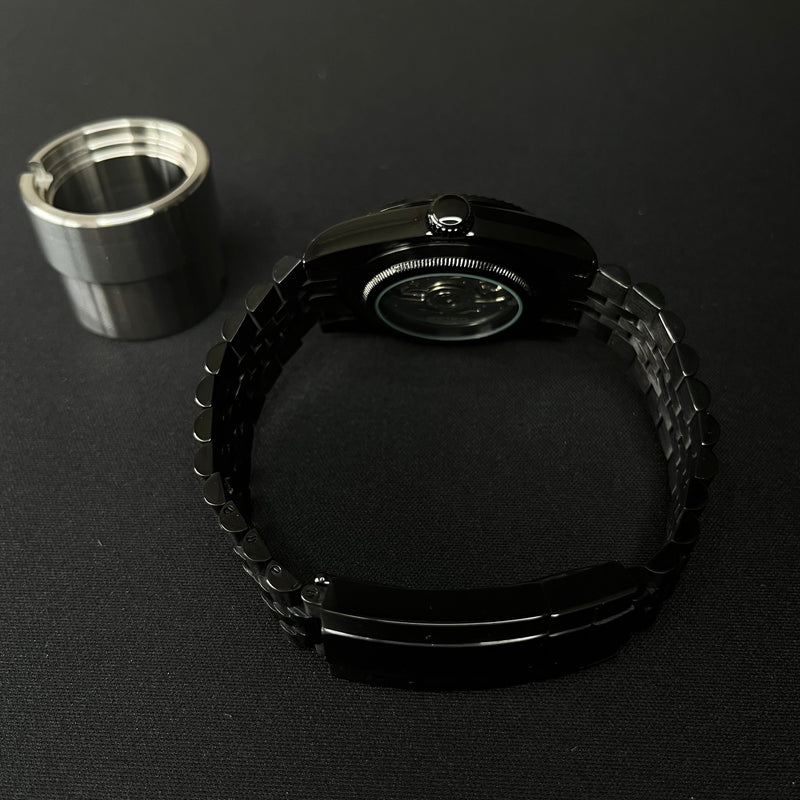 Seiko Arabisch Ganz Schwarz