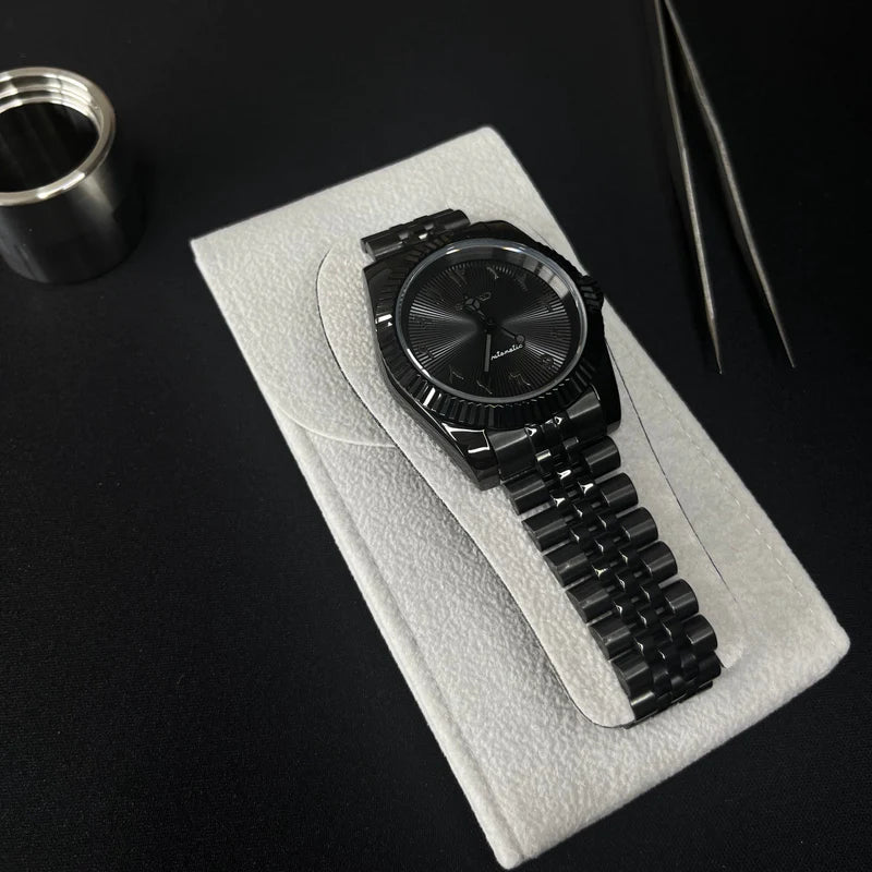 Seiko Arabisch Ganz Schwarz