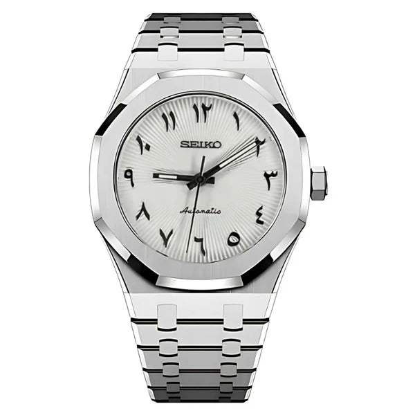 Seiko Oak Arabisch Weiß