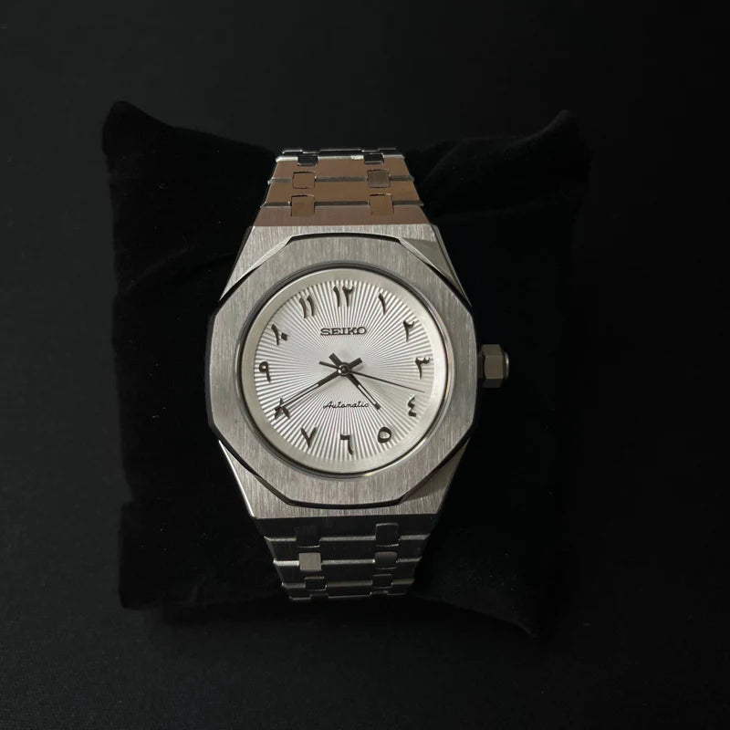 Seiko Oak Arabisch Weiß