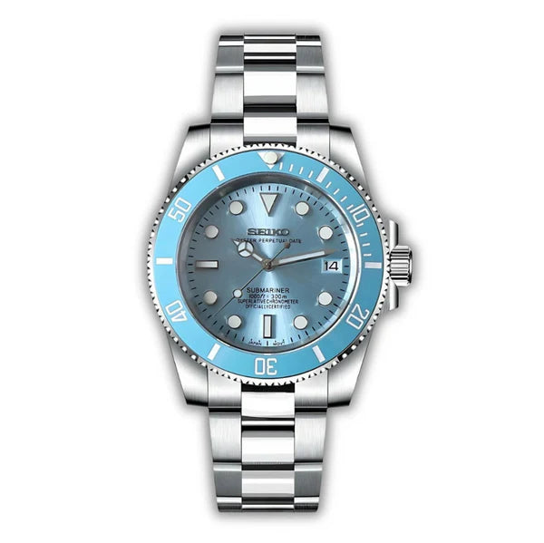 Seiko Submariner Ice Blau
