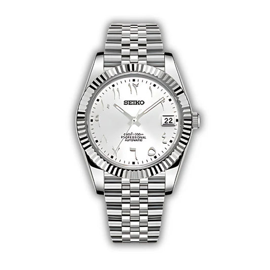 Seiko Datejust Arabisch Grau