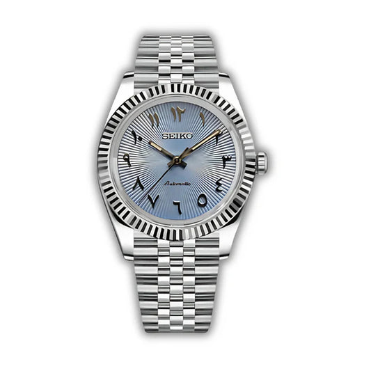 Seiko Arabisch Hellblau