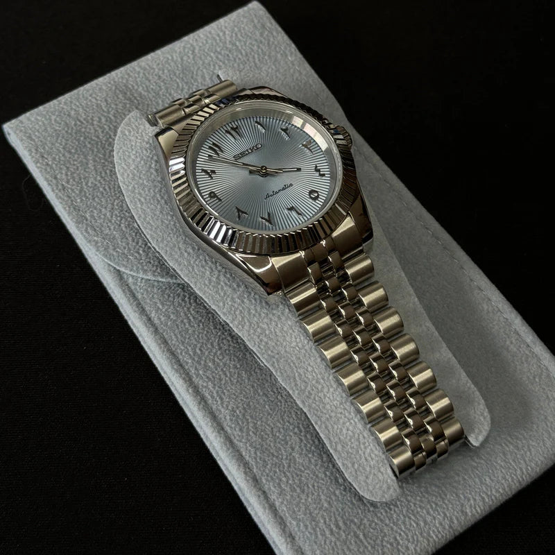 Seiko Arabisch Hellblau