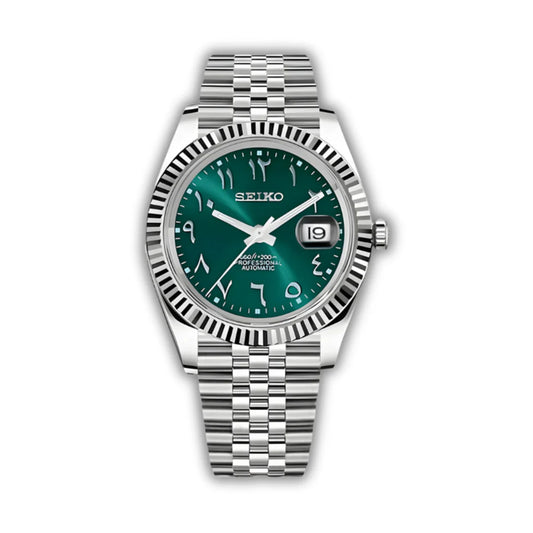 Seiko Datejust Arabisch Grün