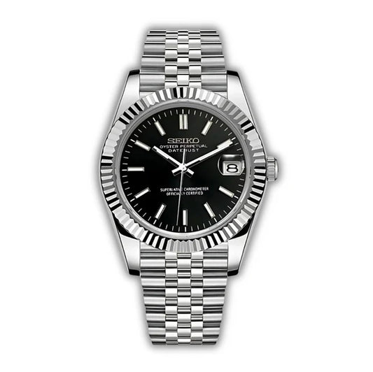 Seiko Datejust Schwarz