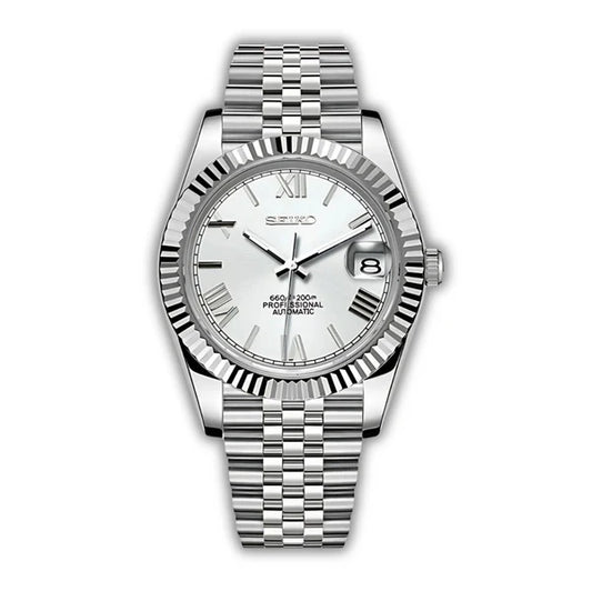 Seiko Datejust Römisch Grau