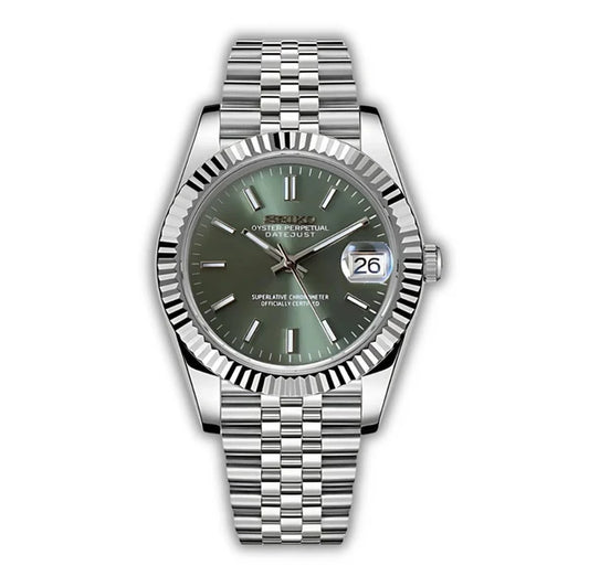 Seiko Datejust Olivgrün