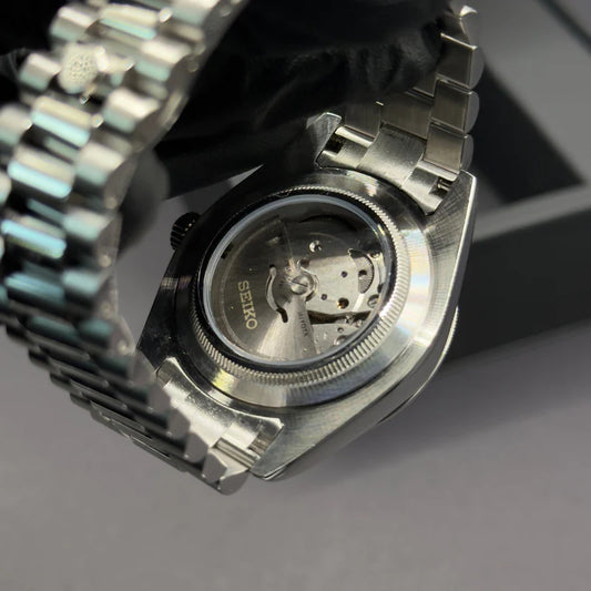 Seiko Day-Date Römisch Grün