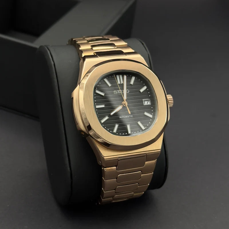 Seiko Nautilus Rose Schwarz