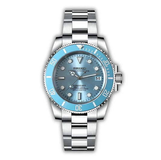 Seiko Submariner Ice Blau
