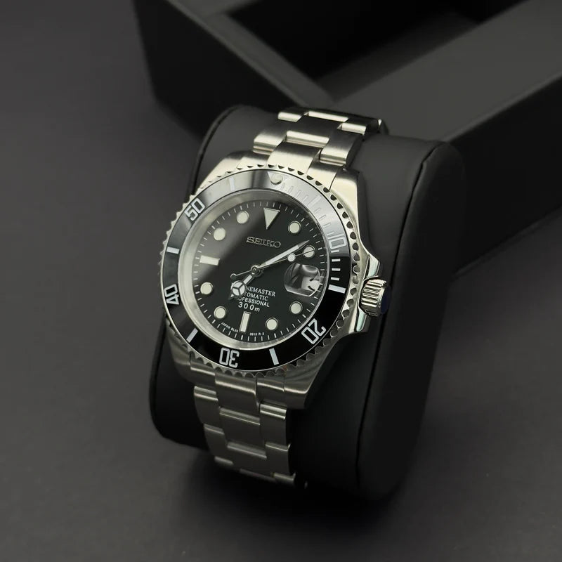 Seiko Submariner Schwarz